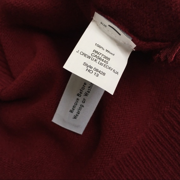 NWOT J.Crew Crewneck Sweater w/ Zipper Details - Picture 7 of 8